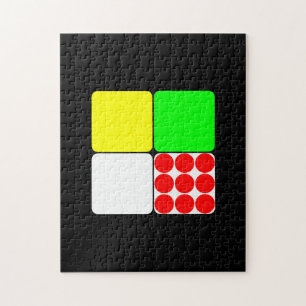 Tour de France Jerseys 3 Black Puzzle