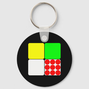 Tour de France Jerseys 3 Black Schlüsselanhänger