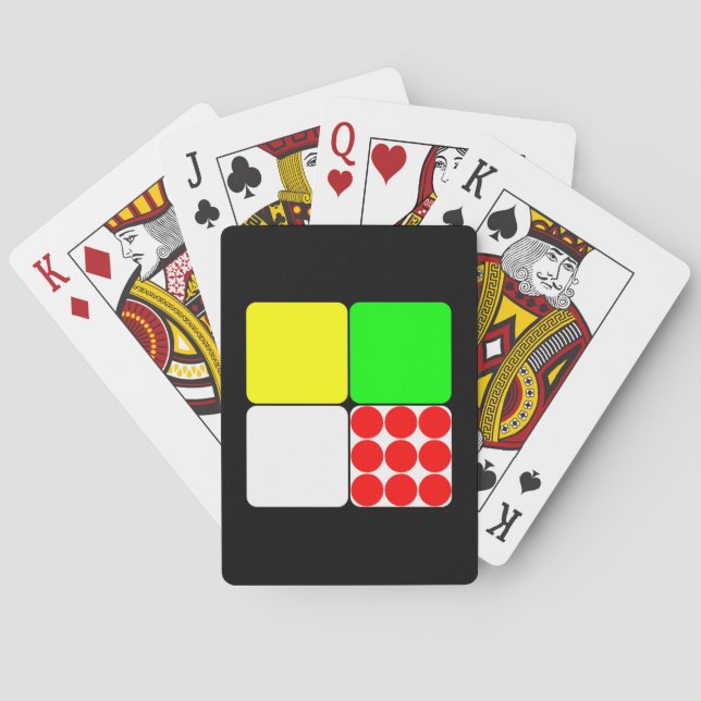 Tour de France Jerseys 3 Black Spielkarten (Rückseite)