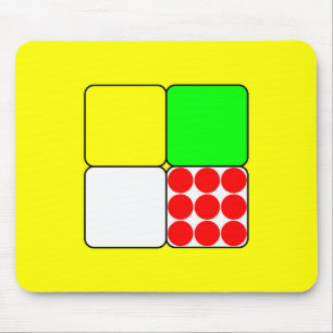 Tour de France Jerseys 3 Yellow Mousepad