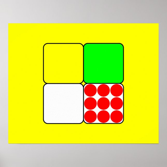 Tour de France Jerseys 3 Yellow Poster (Vorne)