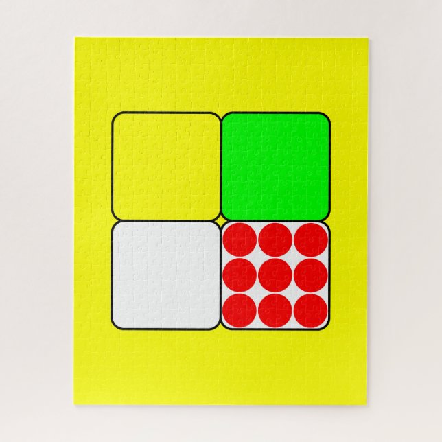 Tour de France Jerseys 3 Yellow Puzzle (Vertikal)