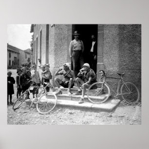 Tour de France Nach Der Etappe Bier Zeit 1921 Poster