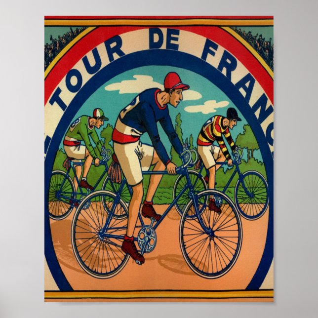 Tour de France Vintage Poster (Vorne)