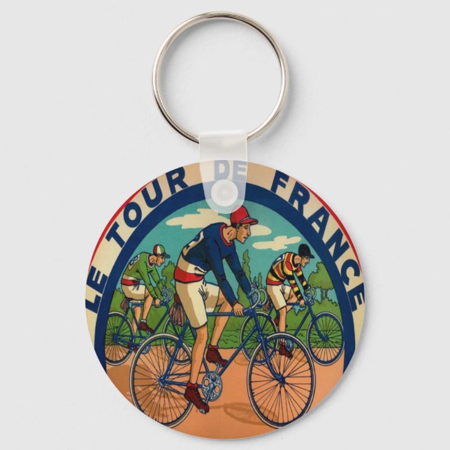 Tour de France Vintage Schlüsselanhänger (Vorderseite)