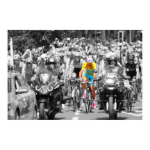 Tour de France Yellow Jersey Peloton Radrennen