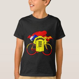 Tour de Francemeister Spanien-gelbes Trikot T-Shirt