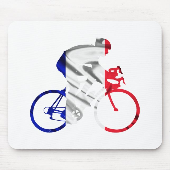 Tour- de Franceradfahrer Mousepad (Vorne)