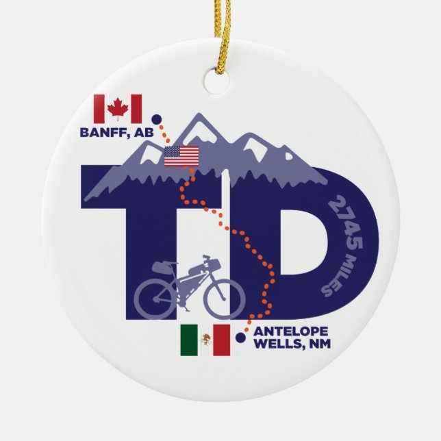 Tour Divide Ornament (Vorne)