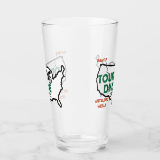 Tour Divide USA Logo Pint Glas