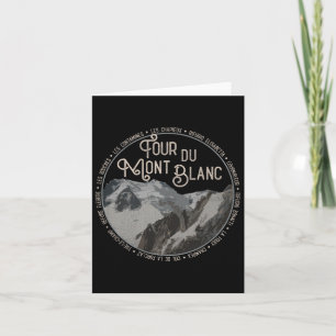 Tour du Mont Blanc Gear Europäischer Wanderweg Karte