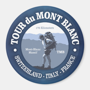 Tour du Mont Blanc Magnet