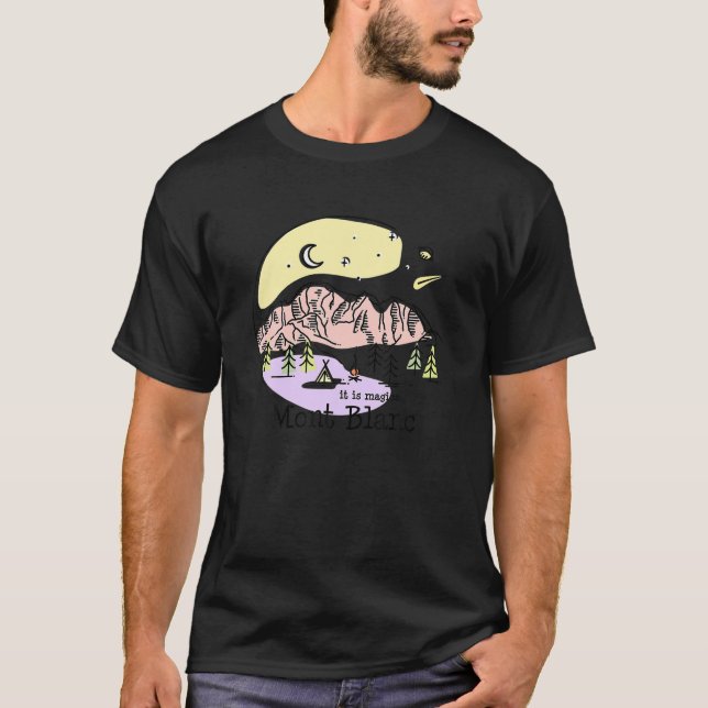 Tour du Mont Blanc Monte Blanc T-Shirt (Vorderseite)