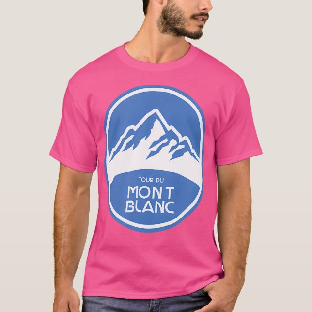 Tour Du Mont Blanc T-Shirt (Vorderseite)