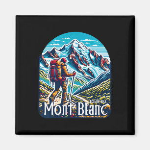 Tour Du Mont Blanc Tmb Schweiz Italien Frankreich Magnet