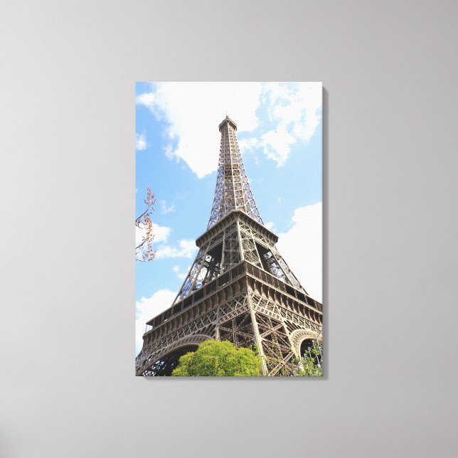 Tour Eiffel Leinwanddruck (Vorderseite)