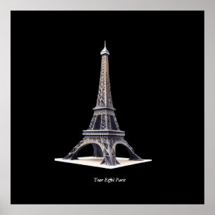 Tour Eiffel Paris Frankreich Poster