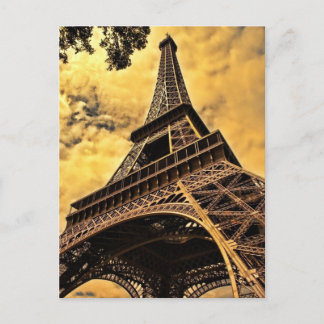 Tour Eiffel Paris Frankreich Postkarte