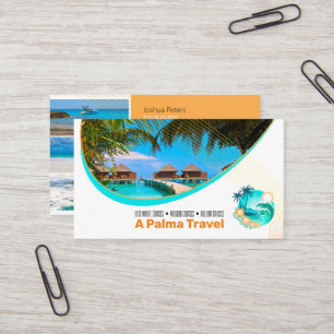 Tour Guide   Best Vacations Business Card Visitenkarte