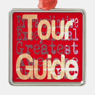 Tour Guide Extraordinator Ornament Aus Metall