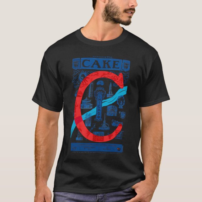 Tour in Chicago 2024 T-Shirt (Vorderseite)