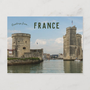 Tour Saint-Nicolas und Tour de la Chaîne Frankreic Postkarte