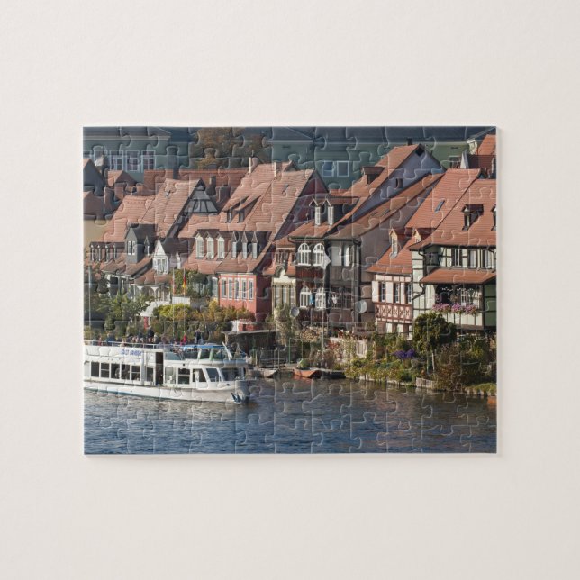 Tourboot in Klein-Venedig und Regnitz Puzzle (Horizontal)