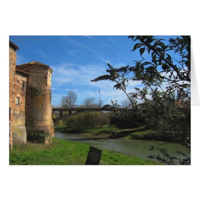 Tourelles und Flusskarte (Vorderseite (Horizontal))