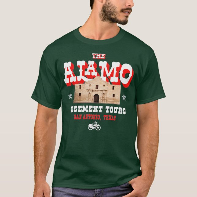 Touren im Alamo-Keller T-Shirt (Vorderseite)