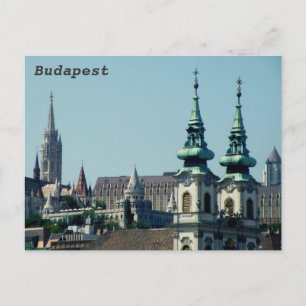 Touren über Budapest Postkarte