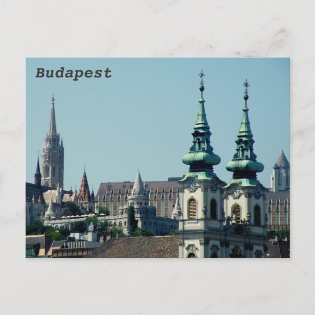 Touren über Budapest Postkarte (Vorderseite)