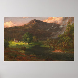 Tourenberg - Jasper F. Cropsey Kunstposter Poster