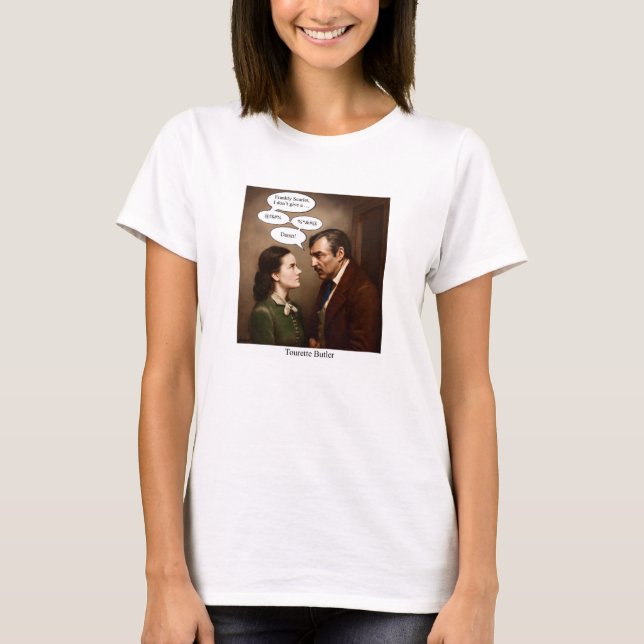 Tourette Butler T-Shirt (Vorderseite)