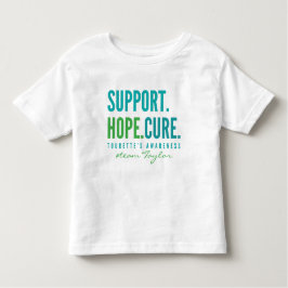 Tourette Support Individuelle Name Kleinkind T - S T-shirt