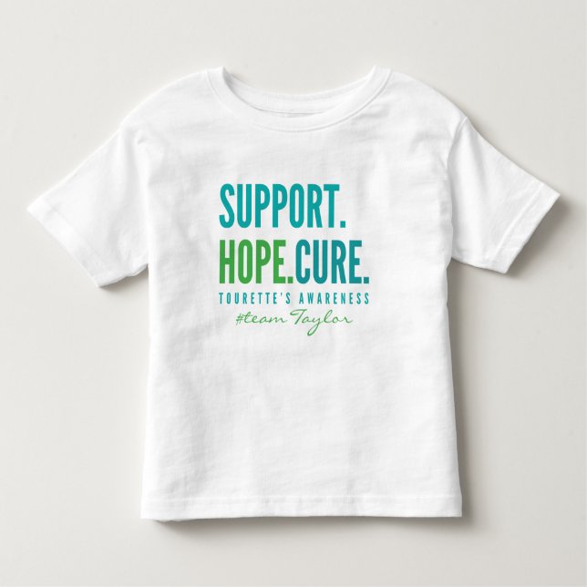 Tourette Support Individuelle Name Kleinkind T - S T-shirt (Vorderseite)