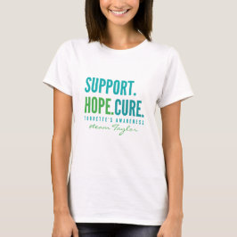 Tourette Support Individuelle Name Womens T - Shir T-Shirt