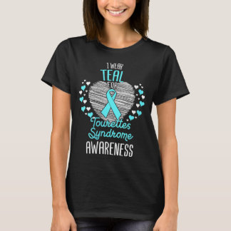 Tourette-Syndrom-Bewusstsein bei Frauen Tragen Sie T-Shirt
