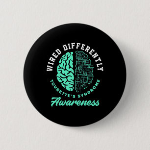 Tourette-Syndrom Button