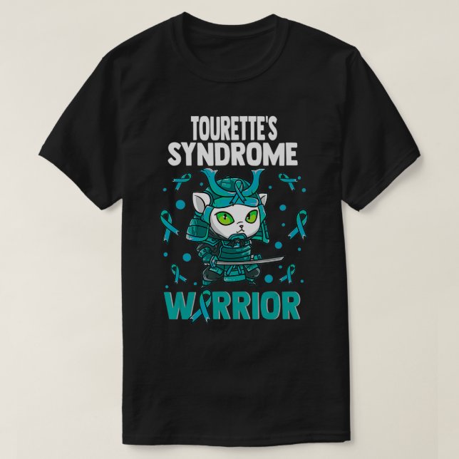 Tourette-Syndrom Sensibilisierung für Tourettes T-Shirt (Design vorne)