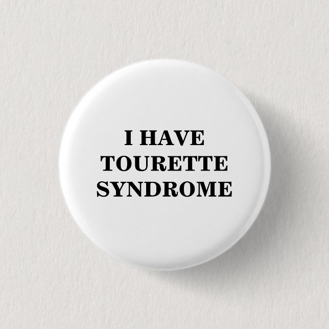 Tourette-Syndrom | TS | Button (Vorderseite)