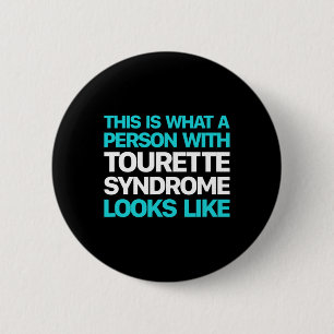 Tourette Syndrome Awareness-Down Syndrome Awarenes Button