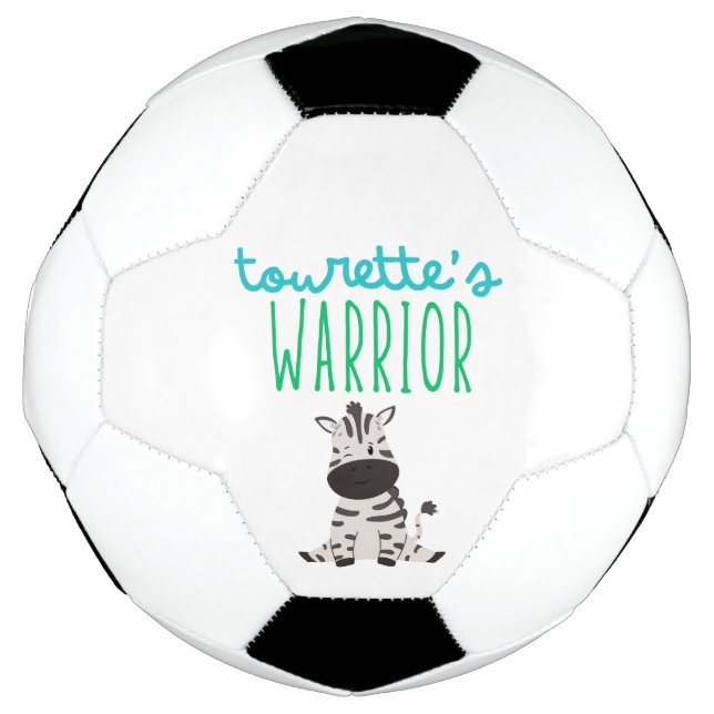 Tourette's Krieger Kids niedlich Soccer Ball Gesch (Vorderseite)