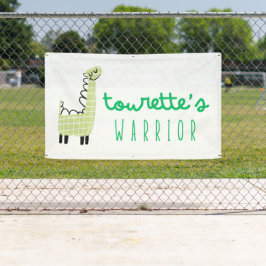 Tourettes Kriegerbewusstsein Außenbannersigne Banner