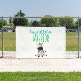Tourettes Kriegerbewusstsein Außenbannersigne Banner