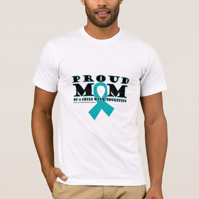 Tourettes stolze Mama T-Shirt (Vorderseite)