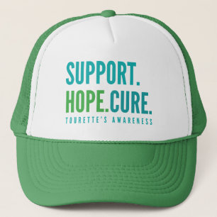 Tourette's Support Hoffnung heilen Hat Truckerkappe