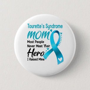 Tourette's Syndrome Awareness Month Ribbon Geschen Button