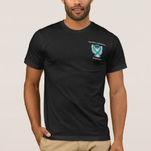 Tourettes Syndrome Awareness Ribbon Angel Shirt