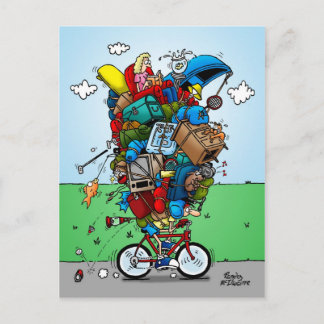 Touring Bike Postkarte