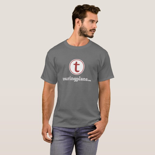 TouringPlans.com-Logo-T-Shirt T-Shirt (Vorne ganz)
